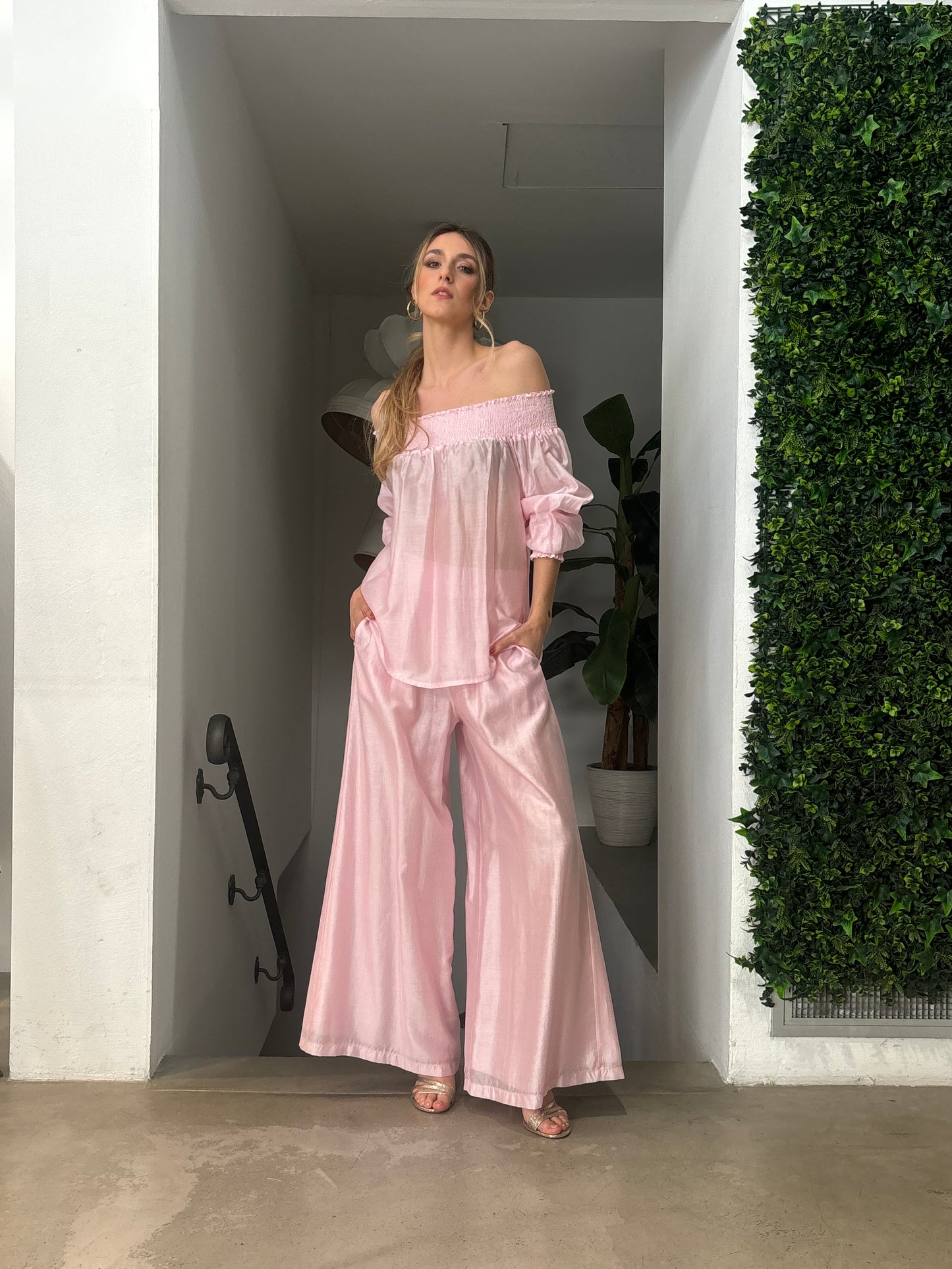 Top rosa