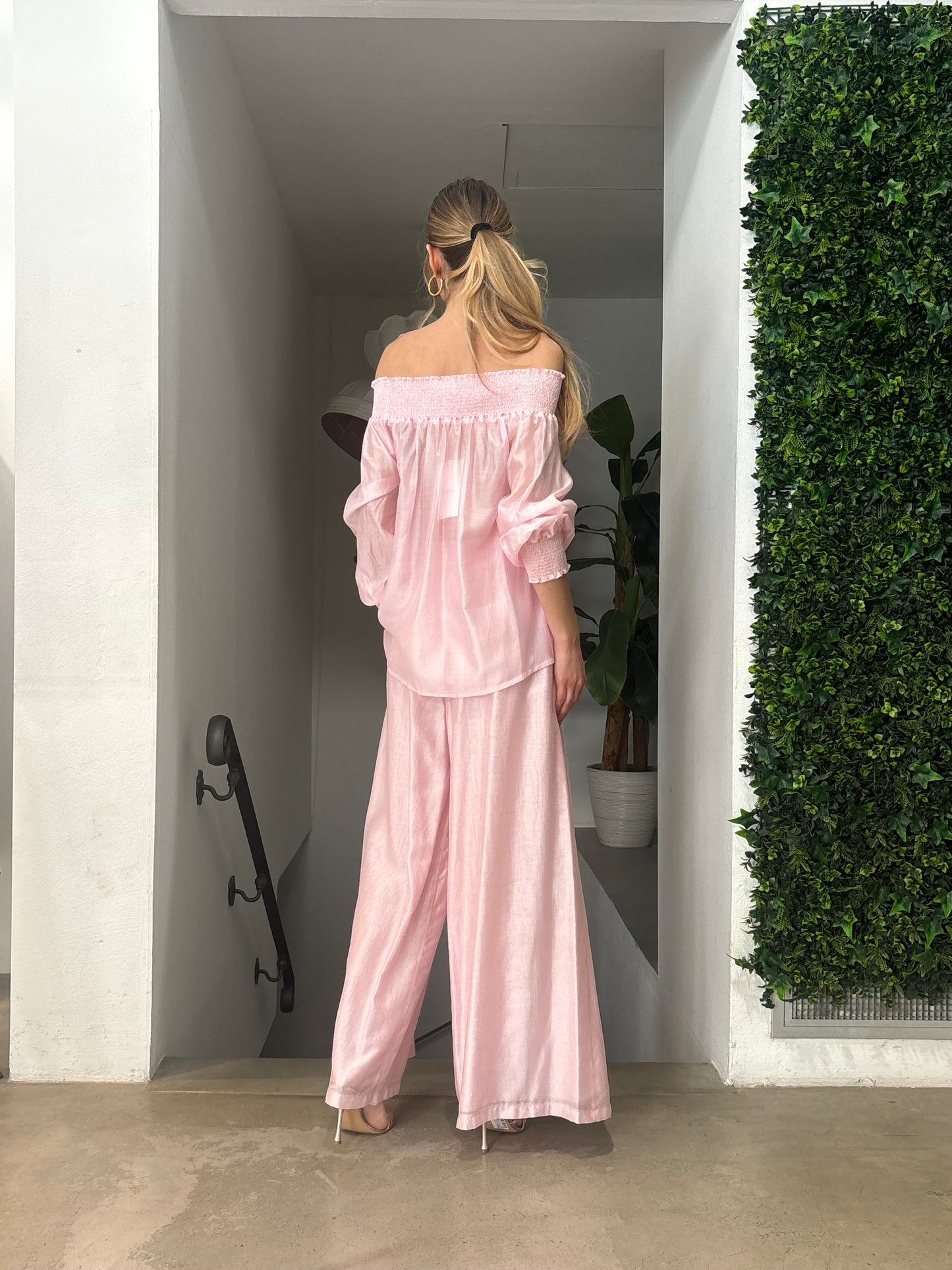 Pantaloni rosa
