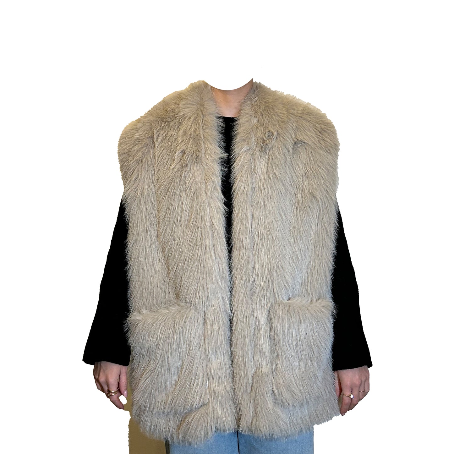 Gilet ecopelliccia