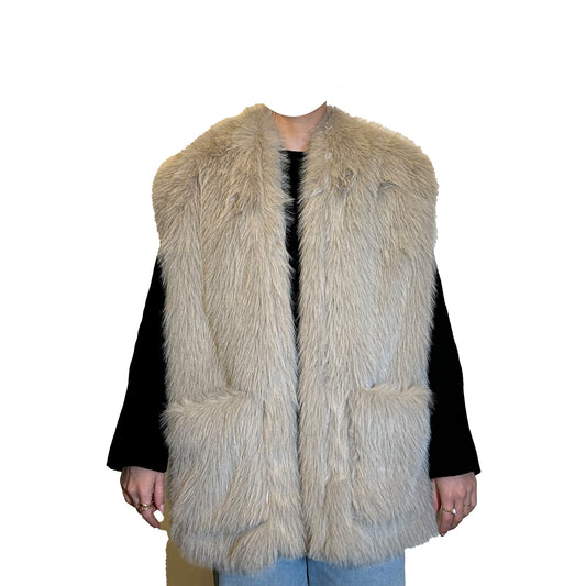 Gilet ecopelliccia