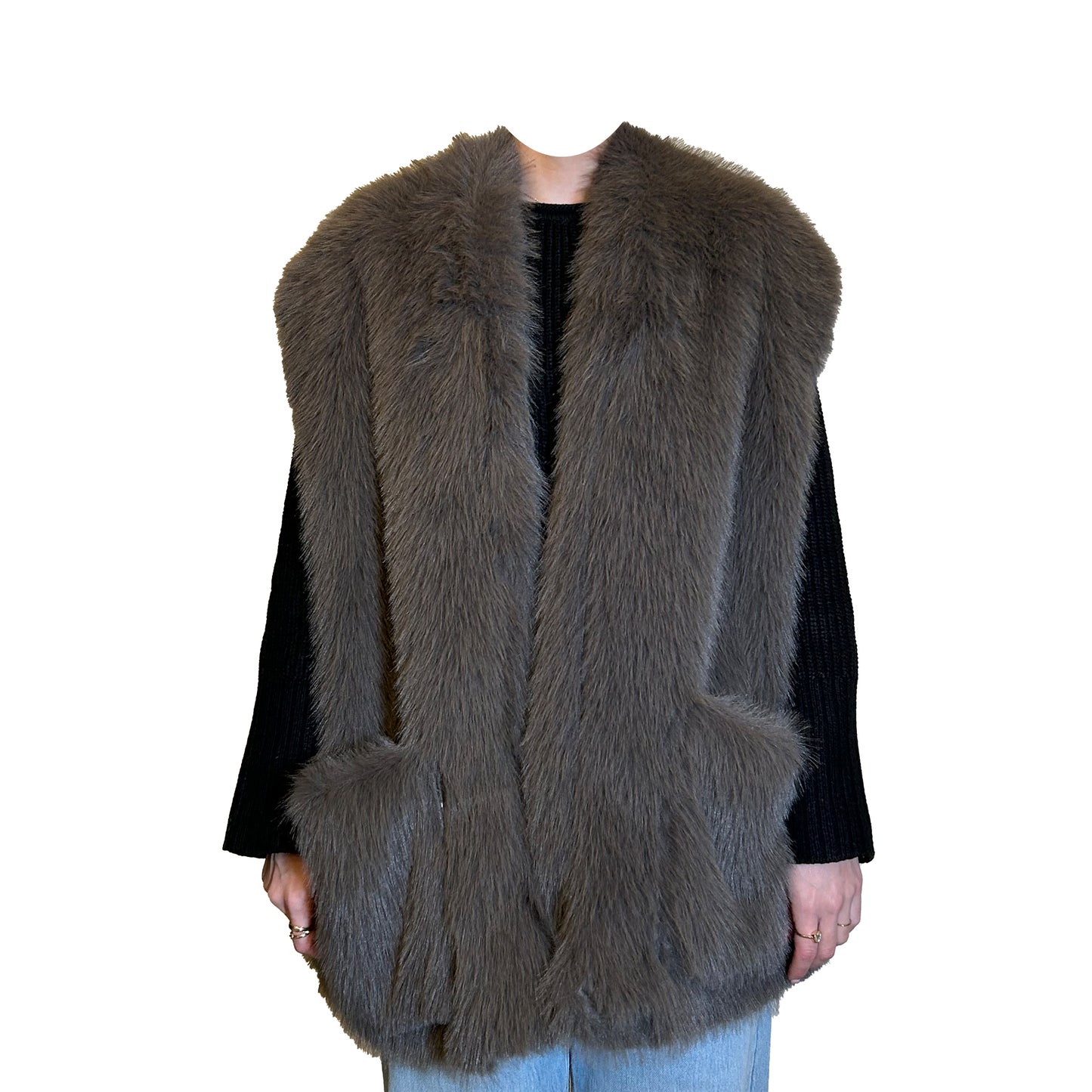 Gilet ecopelliccia